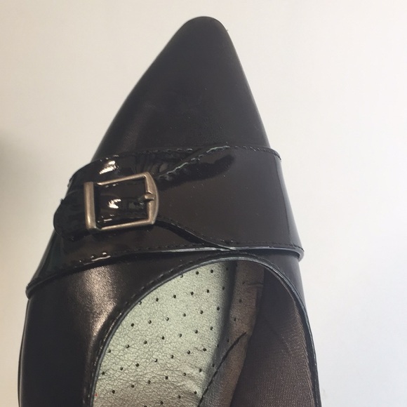 Marbella Black Pointed toe heels - Picture 7 of 16